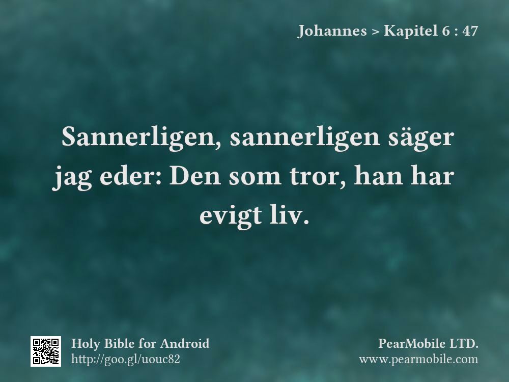 Johannes, Kapitel 6:47